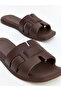 Trendlucky Leather Look Women's Slippers with a Difference - 3