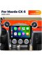 شاشة أندرويد لمازدا mx5 موديل 2008-2015 مع دعم أبل كار بلاي وأندرويد أوتو لاسلكيًا، وكاميرا خلفية مدمجة بتقنية AHD. - 6