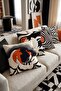 Zebra Striped Women's Patterned 4-Piece Throw Pillow Cover Set - 3