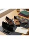 Women's Suede Loafer Shoes Ballet Flats - 3