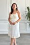Ruffled Hem Dress with Rope Straps - 7