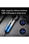 KM-1852 1200mAh Battery Barber Shop Cordless Rechargeable Hair Trimmer Led Metal Turbo Mode Profession Hair Clipper Tool - 7