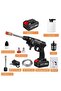 48V Cordless Portable Washer Electric High Pressure Cleaner Machine 200W 30 Bar Lithium Handheld - 5