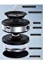 Wireless Vacuum Suction Magnetic Car Phone Holder with 360° Rotation – Multi-Functional Secure Car Mount (Black) - 8
