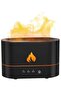 Flame Humidifier For Bedroom, Essential Oil Diffuser Cool Mist Humidifiers For Home Mini Air Small Personal Humidifier, 200 ml Lasts Up to 10 Hours