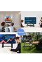 Mobile TV Stand, Rolling TV Stand, Mobile TV Cart with Wheels for 32-70 Inch TV, Portable TV Stand with Shelf, Height Adjustable, Holds up to 40KG, Ideal for Conference, Commercial & Home Us - 6