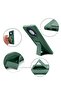 Huawei Nova Y90 Hand Grip Magnetic Kickstand Case Cover – Dark Green - 5