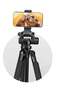 PK9950 Professional Camera Tripod 150CM – Adjustable Lightweight Aluminium Tripod Stand - 4