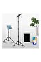 Adjustable Mobile Phone Holder Black - 4