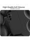 Slim Liquid Silicone Case for Samsung Galaxy S24 Plus (Black) - 3