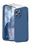 Design for iPhone 15 Pro Max Case [2 x Screen Protectors & 1 x Lanyard], Liquid Silicone Protection