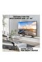 Universal TV Stand Tabletop Mount by 5Rcom: Supports 22 to 65 inch Flat Screen TVs, Adjustable Height - 2