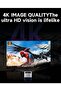Portable Smart Home Theater 4K Projector with Wi-Fi, Bluetooth, Android OS – Mobile Screen LED TV - 4