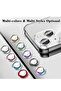 Camera Lens Protector for iPhone 16/iPhone 16 Plus – Tempered Glass Camera Cover with Automatic Alignment Metal Rings, HD Anti-Scratch Protection – Silver - 2