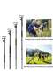 Techlife KT225+NB36-5 Feet Height Aluminium Alloy Professional Tripod and Monopod for All DSLR Cameras - Black - 8