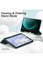 Case for Samsung Galaxy Tab S9 FE+ 12.4-Inch – Soft TPU Tri-Fold Stand Protective Tablet Cover - 4