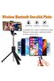 Extendable Selfie Stick with Wireless Remote and Tripod Stand for All Smartphones - 2