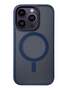 Translucent Matte Magnetic Wireless Charging Phone Case Compatible with iPhone 15 Pro max Solid Hard Cover