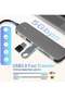 6-in-1 USB C Hub with USB 3.0, 4K HDMI, USB C PD, SD/TF Card Reader - 3