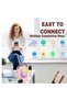 Karaoke Toys for Kids & Adults with 2 Microphones, Portable Karaoke Machine with LED Light and Voice Changing Effects, Gifts for Age 3-18 Kids - 6
