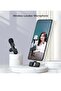 Wireless Lavalier Microphone for iPhone iPad USB C Smartphone, Plug and Play Mini Mic for YouTube TikTok Live Streaming Gaming K Song Recording Auto Noise Reduction - 2