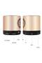 Quran Speaker, Bluetooth Quran Speaker Remote Control Makkah MP3 Player, FM SD 8G Hajj Gift-Gold - 2