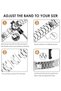 Stainless Steel Band for Apple Watch Ultra Band 49mm 45mm 44mm 42mm 38mm 40mm 41mm, Metal Strap with Folding Clasp for Apple Watch Series 8 7 6 5 4 3 2 1 for Men - 2