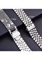 Compatible with Apple Watch Band 41mm 40mm 38mm, Stainless Steel Heavy Band with Butterfly Clasp - 4