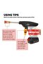 25V 15A 30Bar Cordless Portable High Pressure Washer Machine - 5