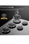 Camera Lens Protector for Samsung Galaxy S24 Ultra 2024, 9H Transparent Camera Tempered Glass Grade Shatterproof (Black) - 2