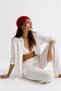 Women's Bohemian Style Summer Knitwear Knitted Beanie Lightweight Breathable Casual Stylish Hair Accessory - 2