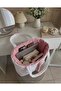 Pinterest Puff Bow Bag |   Lined Large Pink Quilted Shoulder Bag Women's Handbag Gift - 4