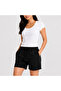 |   Women's Summer Cotton Shorts Sports Capri (Black) - 2