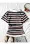 Women's Soul Colorful Polo Collar Embroidered Gathered Blouse - 2