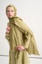 Soft Green Plain Silk Shawl - 3