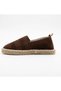 Men's Brown Handmade Wicker Sole Comfortable Knitted Knitwear Sports Casual Espadrille Shoes Sneaker - 2