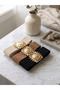 3-Piece Gold Sun Buckle Elastic Women's Belt, Jacket Belt, Shirt Belt, Dress Belt - 2