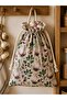 100% Cotton Garlic Pouch with Eyelets for Ventilation 30X35 cm - 2