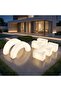 Medium Curb Set 5 Pieces + 2 Red Arches Led Lighting - 3