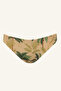 Regular Fit Floral Glitter Fabric Bikini Bottom G7032Ax26Sm - 6