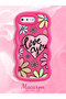 iPhone 8 Plus Compatible Case Camera Protector Red Silicone Couple Phone Case Floral Pattern - 2