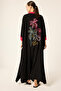 Embroidered Oversize Viscose Dress - 5