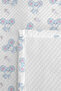 Blue Capybara Boy's Pique Set - Pastel Blue Baby Room Seasonal Bedspread - 160X220 cm - 7