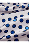Pleated Polka Dot Satin Square Scarf Bandana - 3