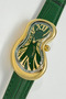 Ex0002.0005 Classic Melting Stainless Steel 316L Green - Pvd Yellow Gold Unisex Wristwatch - 3