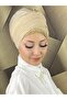 Gold Stone Evening Dress Shawl Bonnet - 4