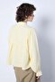 Women's Drawstring Muslin Shirt Yellow 31146 - 6