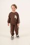 Seasonal Suzene Embroidered Striped Boy's Suit - 4