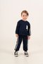 Seasonal Suzene Embroidered Striped Boy's Suit - 4