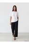 Özmarka New Season Elastic Waist Wide Leg Women's Trousers